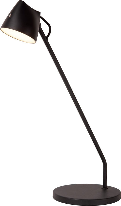 Lucide milne – lampa biurkowa – LED ściemnialna – 1x8w 2700k – czarna