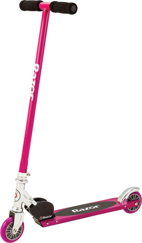Razor s sport - hulajnoga - różowa - składana - małe koła 98 mm - dla dzieci - do 100 kg - od 6 lat