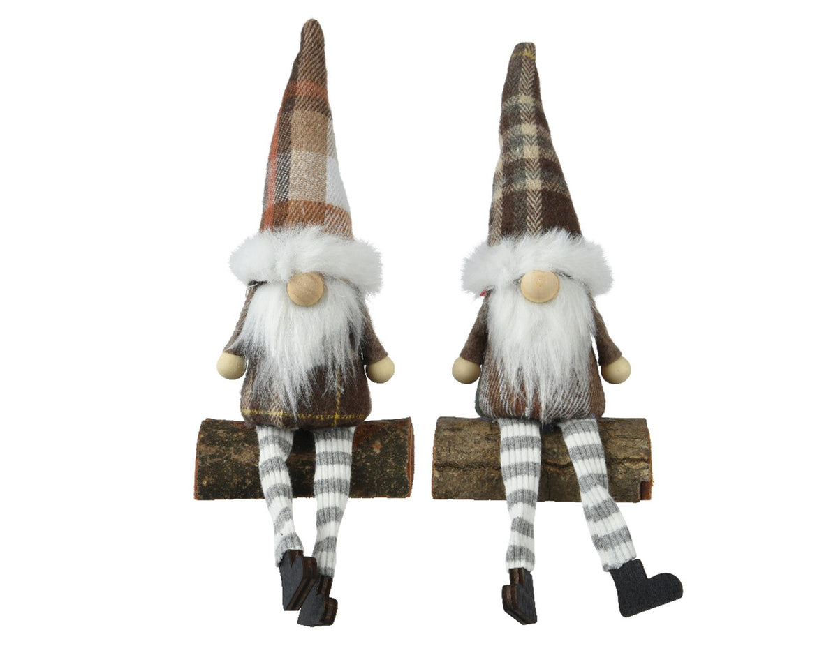 Decoris statuetka gnoma poliester 4,5x6,8x14cm
