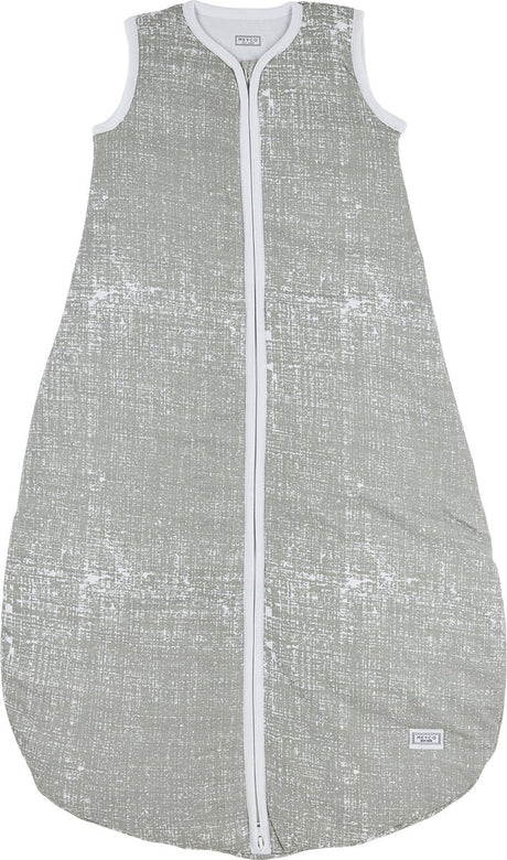 Śpiwór dziecięcy Meyco baby fine line okrągły - szary - 110cm - 0,5 tog