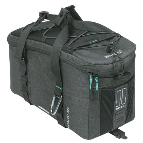 Torba podróżna Basil Discovery 365d Torba na bagażnik Discovery 365d mik 2.0 czarna
