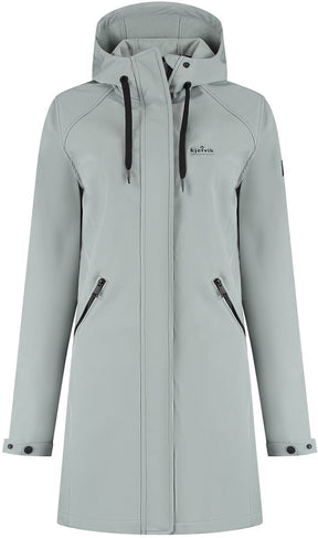 Kjelvik outdoorjas mila blauw