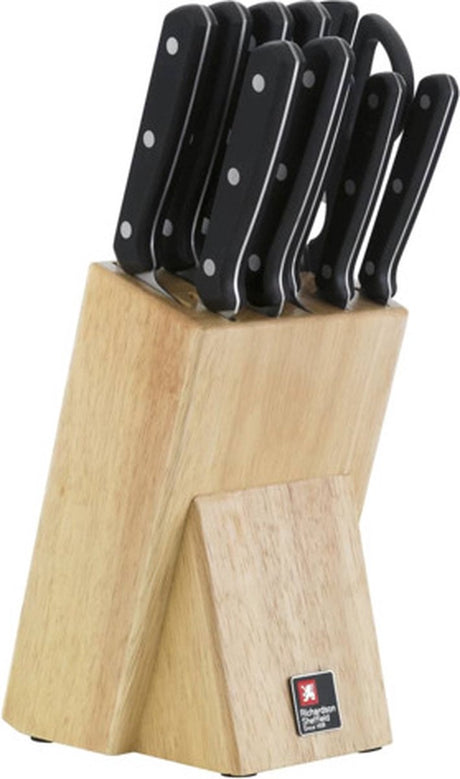 Richardson Sheffield - zestaw noży cucina - w tym blok na noże - 10 sztuk - w opakowaniu prezentowym