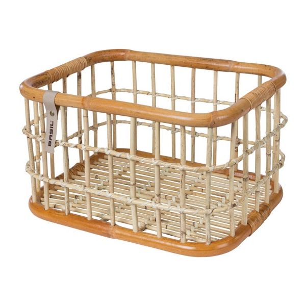 Basil Green Life - Rattan Rower Koszyk - duży - pierwszy - naturalny brąz