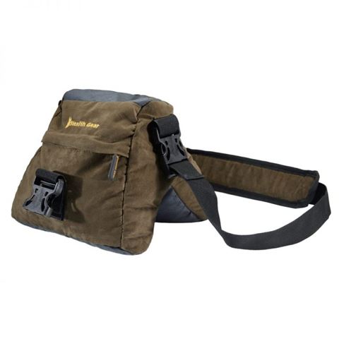 Podwójny worek fasolowy Stealth Gear w kolorze leśnej zieleni