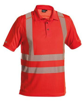 Polo Dassy odblaskowe Brandon czerwone m