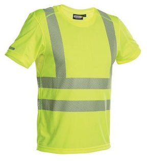 T-shirt Dassy Carter fluorescencyjny żółty XL