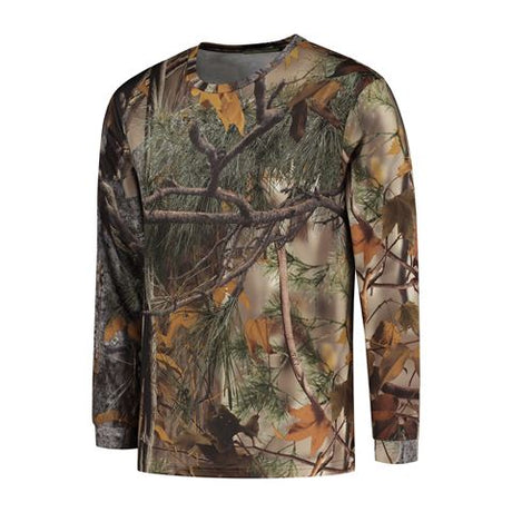 T-shirt z biegiem sprzętu podstępnego Camo Bosprint Rozmiar L Camo