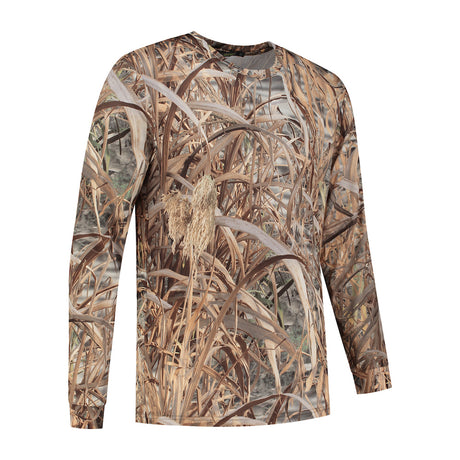 T-shirt z biegiem przekładni z długim rękawem Camo Rietprint Rozmiar XXL
