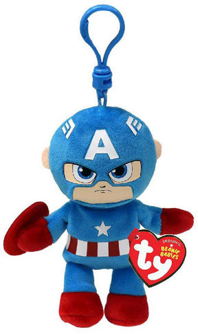 Brelok Ty Beanie Boo - Marvel Kapitan Ameryka