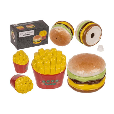 Zestaw frytek burgerowych Ootb z solą pieprzową w pudełku 5,5x5,5x4,5cm