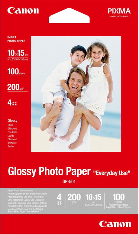 Canon gp-501 - papier fotograficzny - 10 x 15 cm - 100 ark