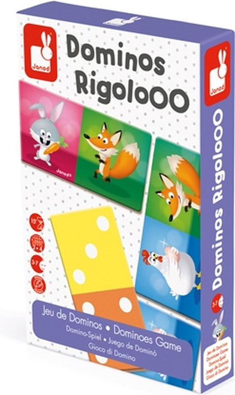 Janod - gra - domino rigolooo