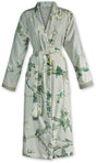 Beddinghouse x van gogh museum blossom bathrobe badjas - groen - xl