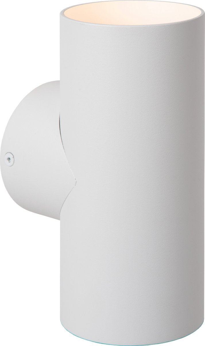 Lucide bondi - wandspot wandlamp - 2xgu10 (mr16) - wit