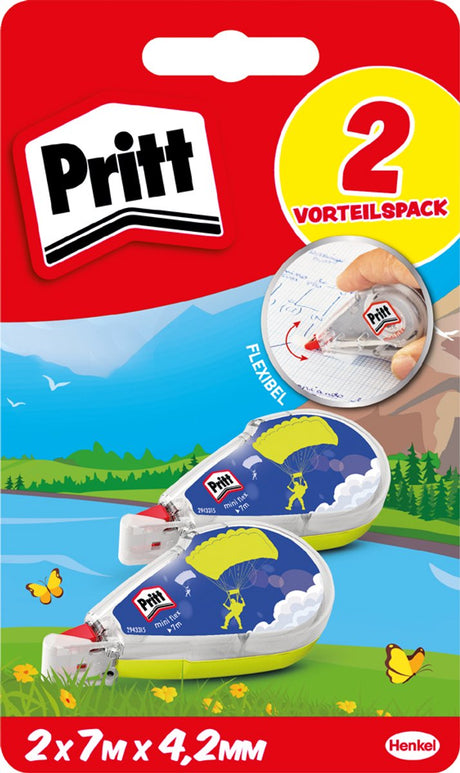 Wałek korekcyjny Pritt mini flex, 4,2 mm x 7 m, 2 sztuki