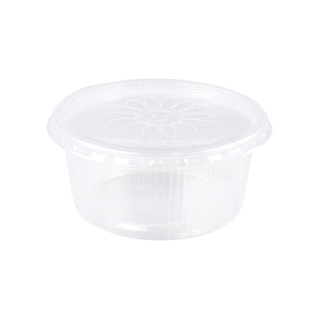 Pojemnik plastikowy + pokrywa przezroczysta (250x 250cc)