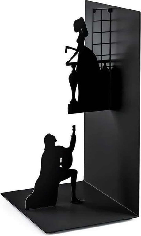 Balvi Bookend Romeo i Julia Black Metal