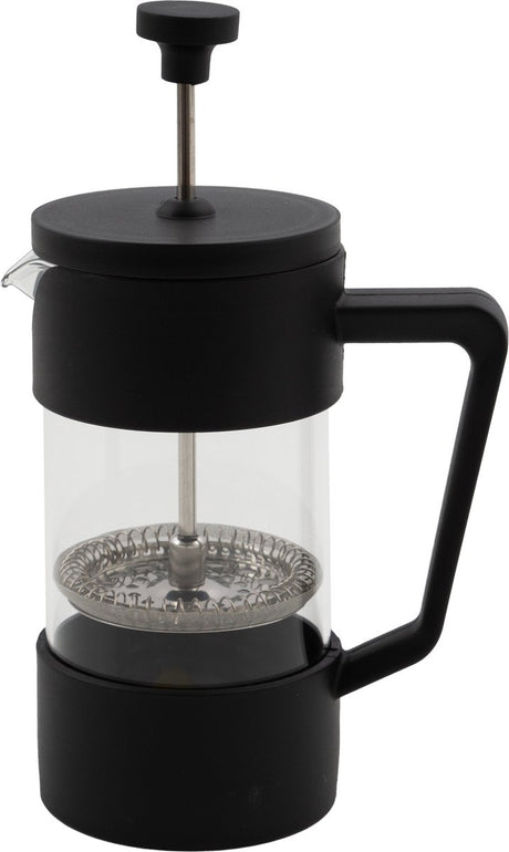 Kawiarka typu french press point-virgule wykonana z czarnego szkła 350ml