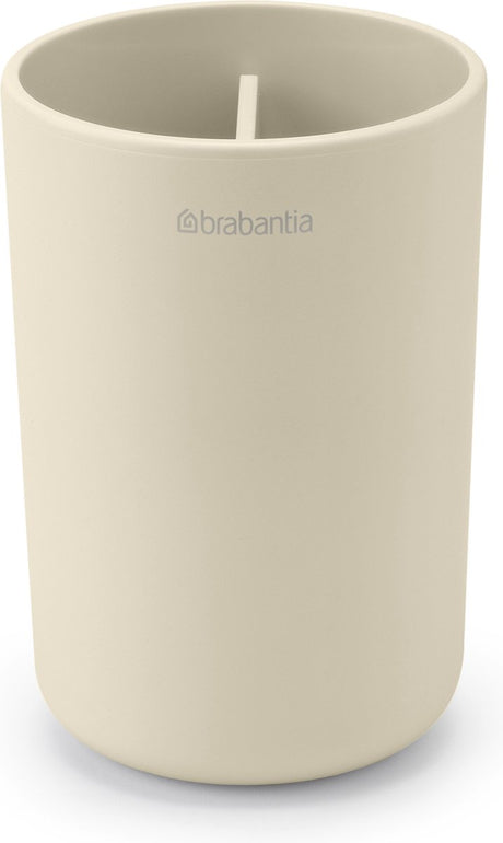 Brabantia renew uchwyt na szczoteczki do zębów - z wkładką - miękki beż