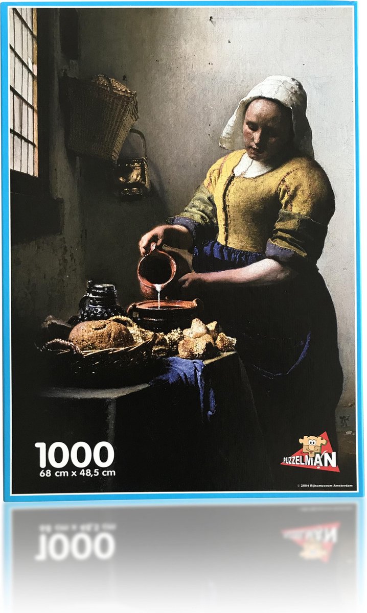 Puzzle Rijksmuseum Dojarka - Johannes Vermeer (puzzle 1000 elementów)