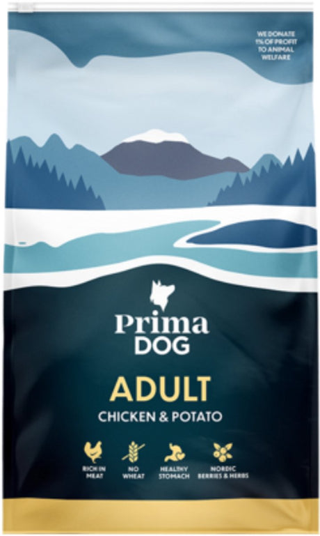 Primadog karma dla dorosłych psów z kurczakiem i ziemniakami - 3 kg