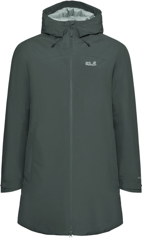 Jack wolfskin heidelstein 2 ins jkt w dames outdoorjas - sago palm xl