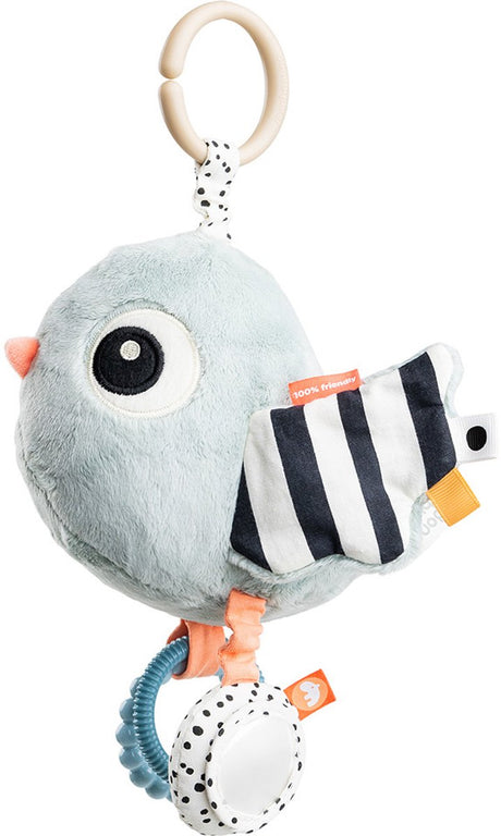 Wykonane przez działania jelenia zabawki sensoryczne birdee blue