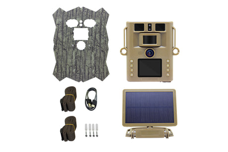 Kamera do dzikiej przyrody Stealth Gear Sowa, słoneczna, 4K, Wi-Fi