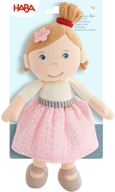 Haba pluszowa lalka Lara, 25 cm