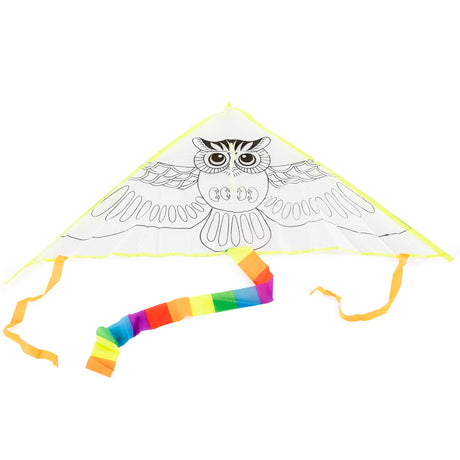 Kleur je eigen vlieger - uil