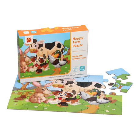 Puzzle Farma, 24 szt.