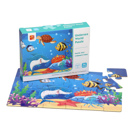 Puzzle Podwodny Świat, 24 szt.