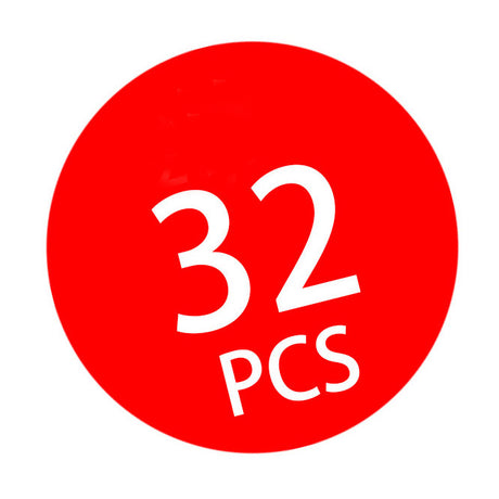Zestaw do budowania kształtów zwierząt w pudełku do przechowywania, 32 elementy.