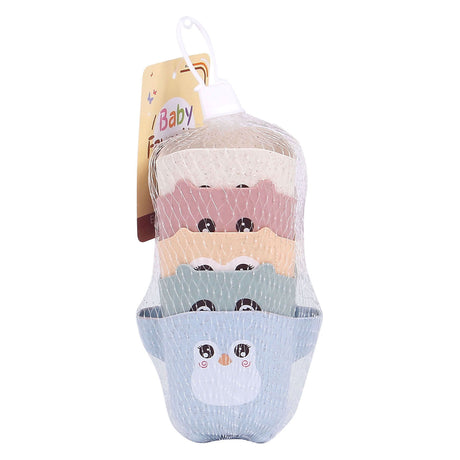 Lobbes waterval badbekers pastel, 5dlg