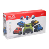 Lobbes Toys BV Transporter Pojazdy robocze z dźwiękiem - niebieskie