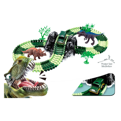 Tor wyścigowy Dino z samochodem autonomicznym