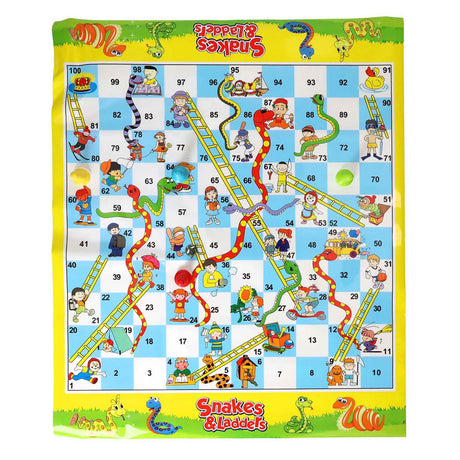 Gra planszowa Ludo Węże, dwustronna