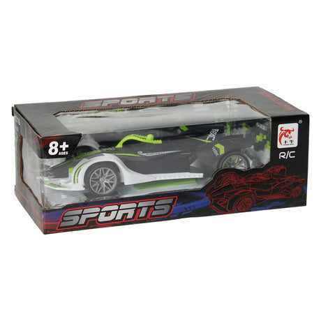 Rc racer groen zwart bestuurbare auto