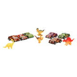 Lobbes autoset dierenprint met speeldieren