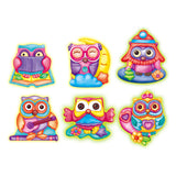 Gieten schilderen glow in the dark uiltjes