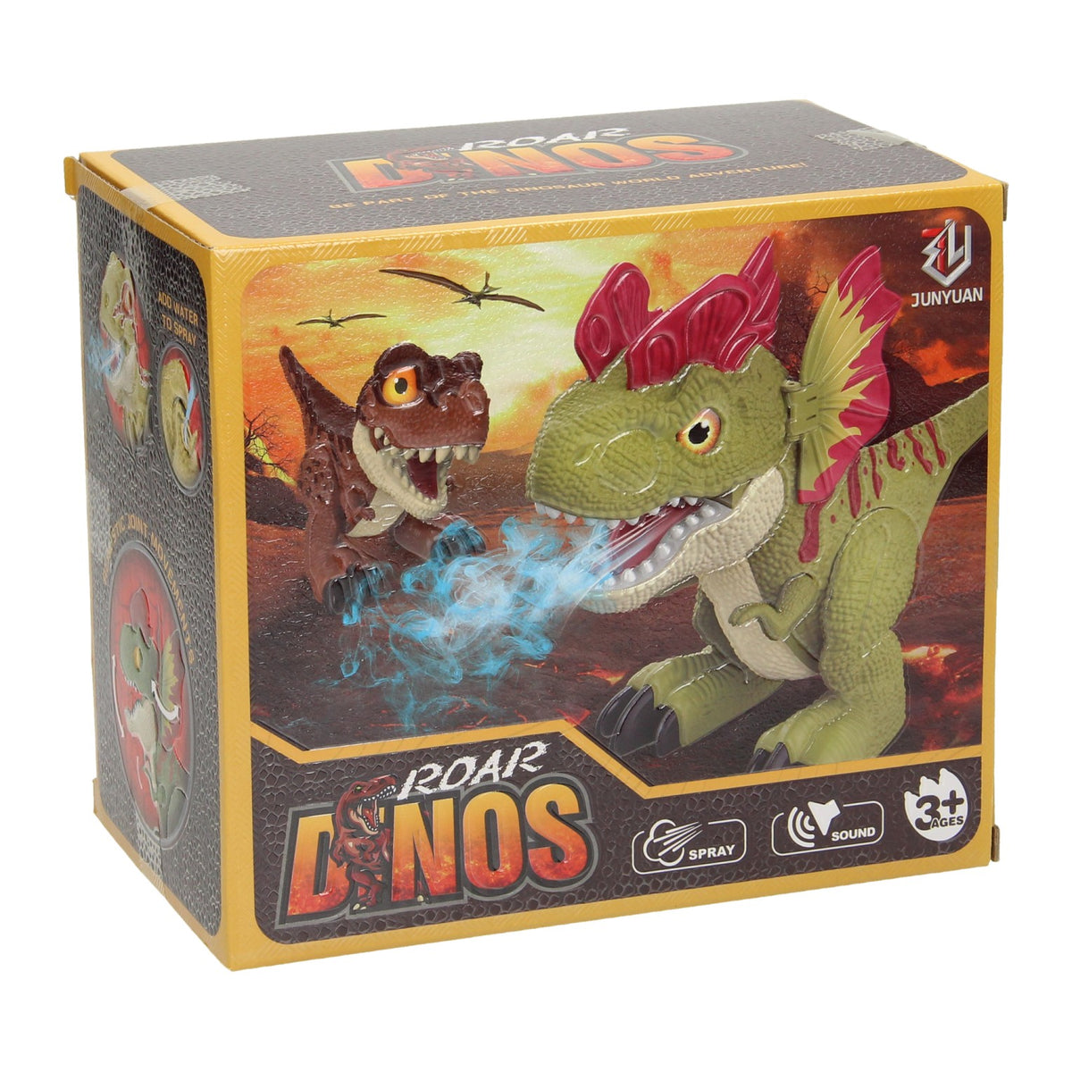 Dino z funkcją dymu dźwiękowego