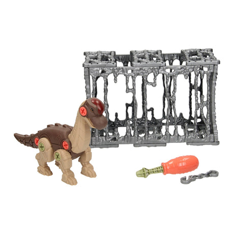 Wkręć dinozaura do klatki