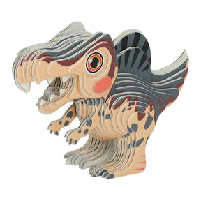 Puzzle 3D do samodzielnego wykonania - dinozaur