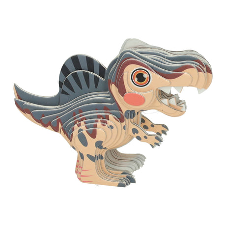 Puzzle 3D do samodzielnego wykonania - dinozaur