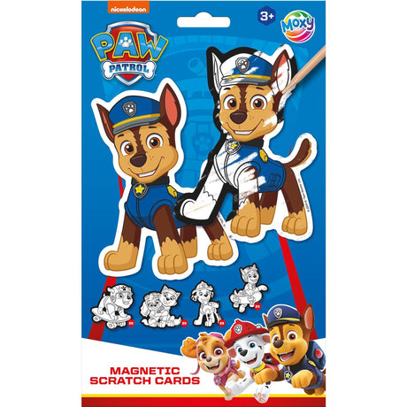 Magnesy na zarysowania Moxy Paw Patrol, 12 szt.