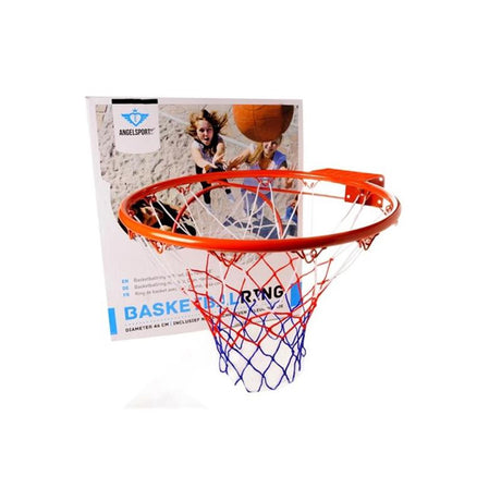 Pierścień do koszykówki Engelhart pomarańczowy 46 cm bez siatki