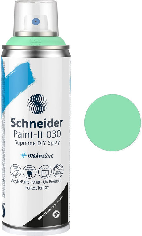 Schneider Stationery Schneider farba w sprayu - paint-it 030 - farba w sprayu do samodzielnego montażu - farba akrylowa - 200ml - jasnozielony - s-ml03052044