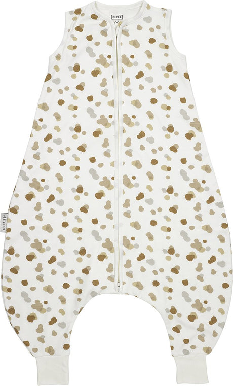 Sweter dziecięcy Meyco Baby Stass do spania na lato – piaskowy – 104 cm – 0,5 tog