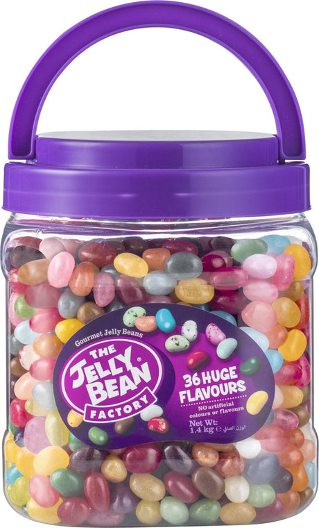 Fabryka żelek - 36 słoików mix cukierków - cukierki - żelki - 1,4 kg